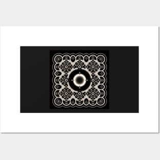 Lacy Mandala Posters and Art